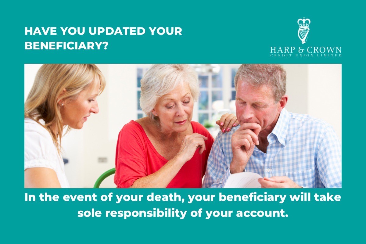 need to update beneficiary 